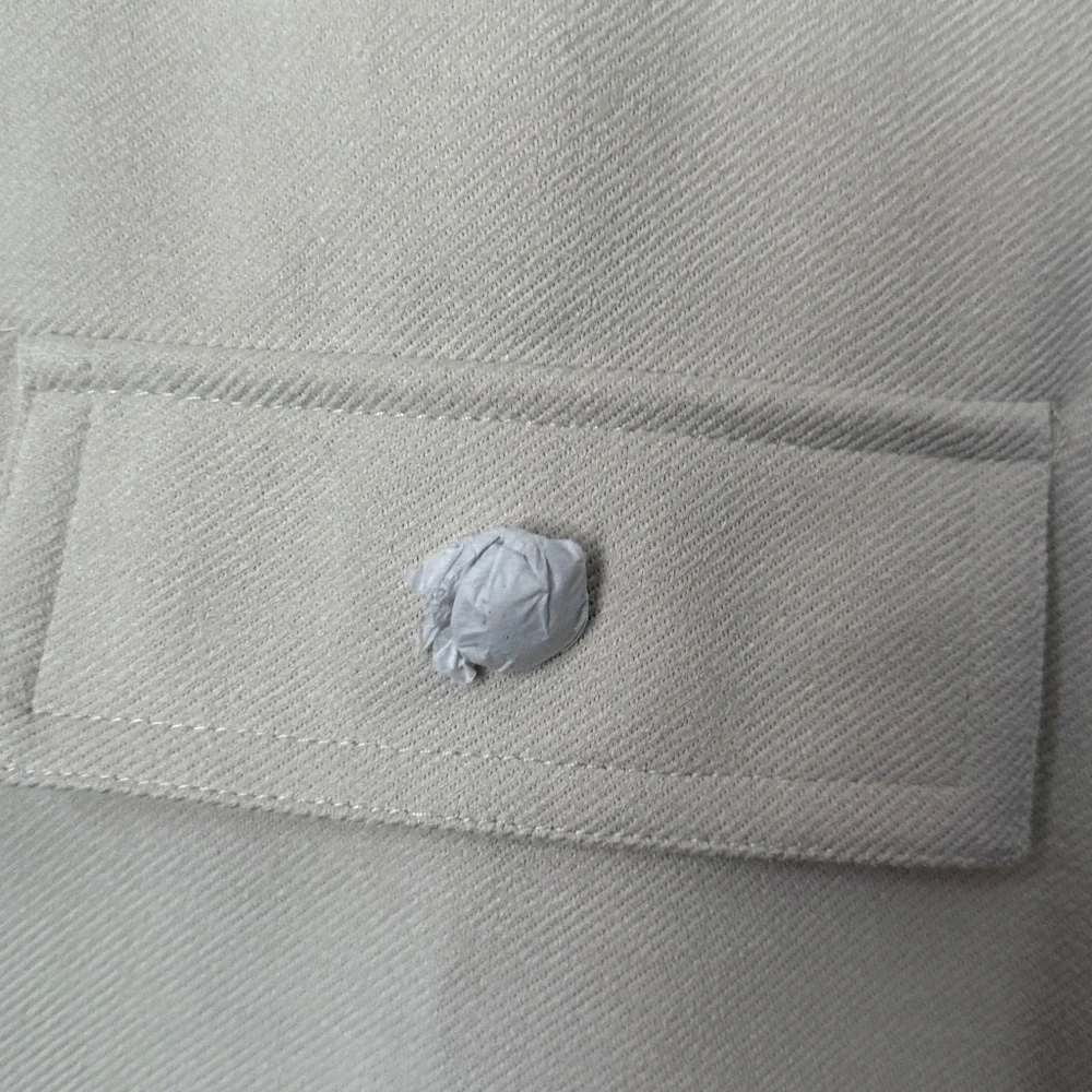 Zara Beige Faux Suede Short Sleeve Pullover Dress NWT Sz Med Ret $35.90 Raw Hems - Picture 5 of 10